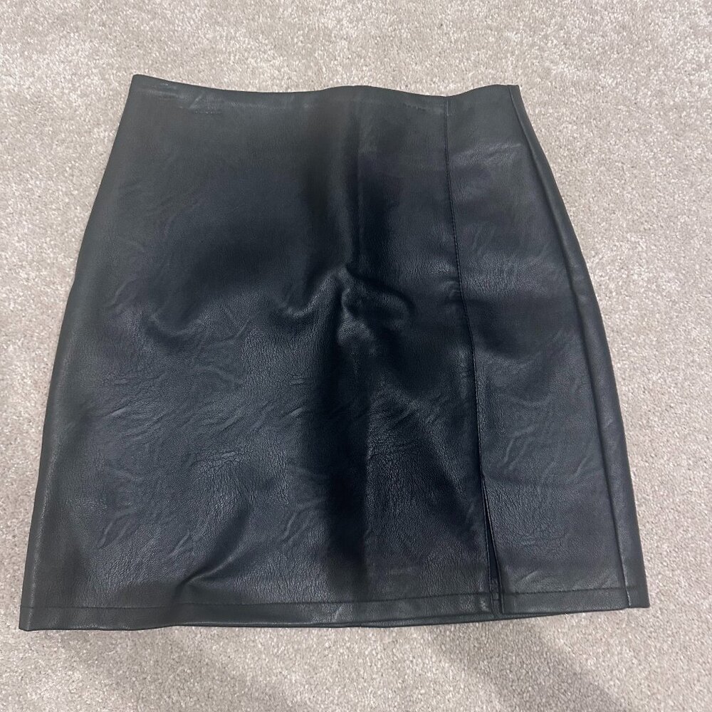 Leather Skirt